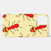 Mat naadloze patroon, vinvoordelig, abstract, dier Case-Mate iPhone case (Achterkant (horizontaal))