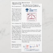 Mat-Su rouwsteun groep advertentie Kaart (Voorkant / Achterkant)