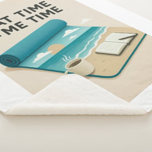 Mat Time=Me Time Sherpa Deken (3/4)