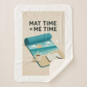 Mat Time=Me Time Sherpa Deken (Voorkant)