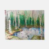 Mat van boombosdeur (Voorkant)