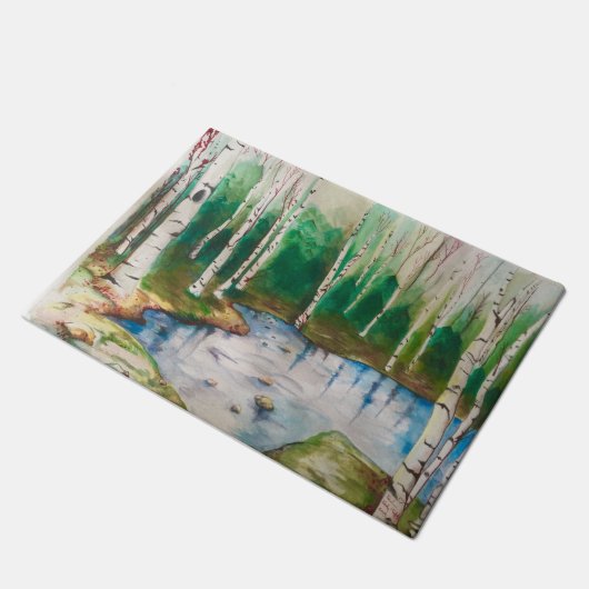 Mat van boombosdeur (Schuin)