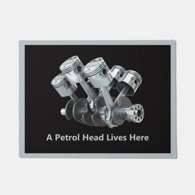 Mat van de deur van de autoliefhebber (Voorkant)