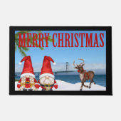 Mat van de makreelbrug voor kerstmis (Voorkant)