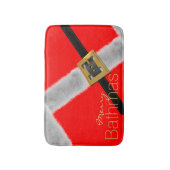 Mat van de moderne Santa Festive Red en White Bath (Voorkant Verticaal)