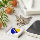 Mat van de wapenstilstand in Bosnië en Herzegovina Sleutelhanger (Zijkant)