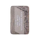 Mat van het Meade Recreational Area Sign. (Voorkant Verticaal)