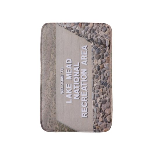 Mat van het Meade Recreational Area Sign. (Voorkant Verticaal)