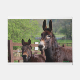 Mat van muffin en Coco-deur