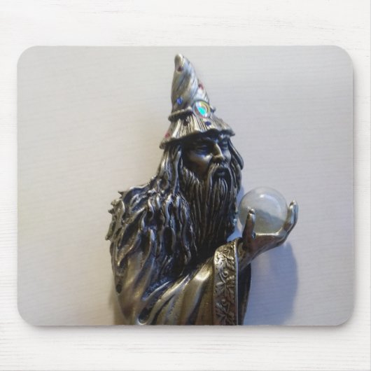 Mat van wizardmuis met wizardwizards muismat (Voorkant)