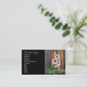 mat visitekaartje (Staand voorkant)