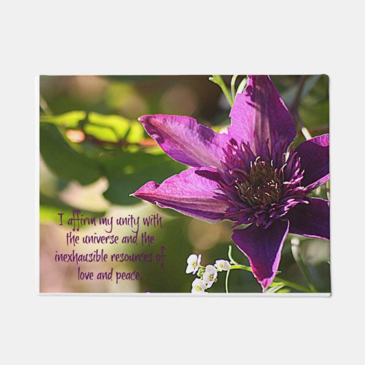 Mat voor liefdes- en vredesdeuren (Voorkant)