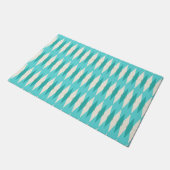 Mat voor moderne, moderne Argyle-deur midden (Schuin)