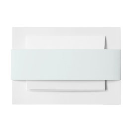Mat witte effen kleur | Klassiek | Elegant Uitnodigingen Wikkel
