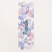 Mat yoga Lila colors (Voorkant)
