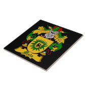 Mata Family Crest Tegel Tegeltje (Zijkant)