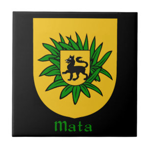 Mata Family Shield Tegeltje