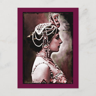 Mata Hari 1910 Briefkaart