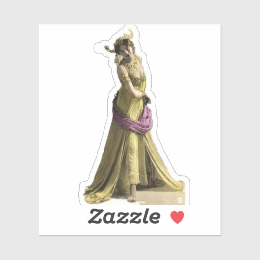 Mata Hari  Aufkleber Sticker (Vel)