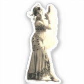Mata Hari  Aufkleber Sticker (Voorkant)