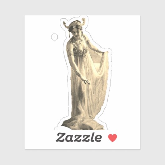 Mata Hari Aufkleber Sticker (Vel)