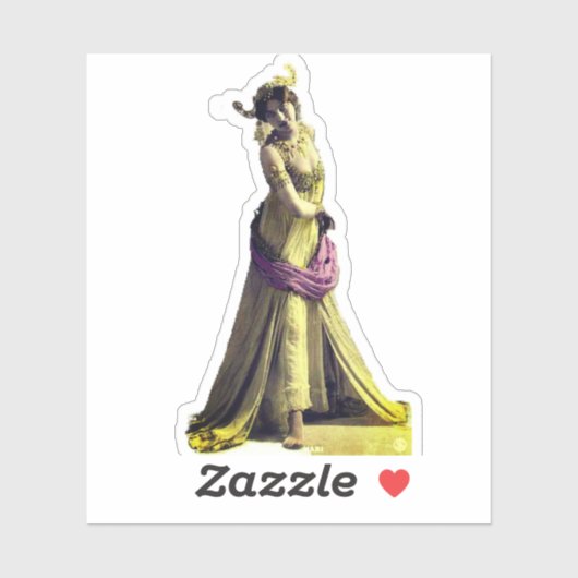 Mata Hari  Aufkleber Sticker (Vel)