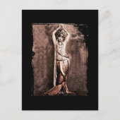 Mata Hari Belly Dancer Costume Briefkaart (Voorkant)