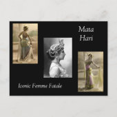 Mata Hari Briefkaart (Voorkant)