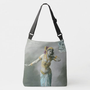 Mata Hari-Briefkaart Crossbody Tas