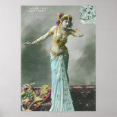  Mata Hari-Briefkaart Poster (Voorkant)