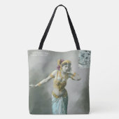 Mata Hari-Briefkaart Tote Bag (Achterkant)