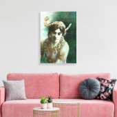 Mata Hari Canvas Afdruk (Insitu (Woonkamer))