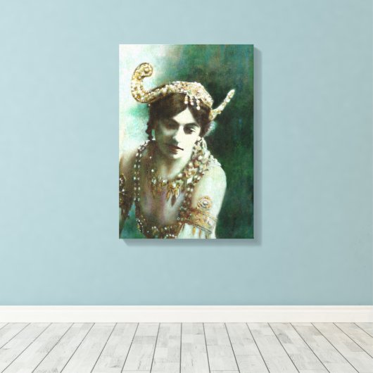 Mata Hari Canvas Afdruk (Insitu (Houten vloer))