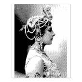 Mata Hari  Fotofoto Rubber Kunststempel Rubberstempel (Afrduk)
