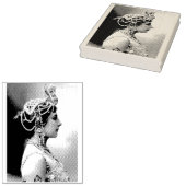 Mata Hari  Fotofoto Rubber Kunststempel Rubberstempel (Gestempeld)