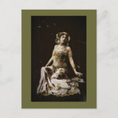Mata Hari in Harem Costume Briefkaart (Voorkant)
