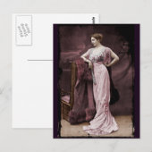 Mata Hari in het theater Briefkaart (Voorkant / Achterkant)
