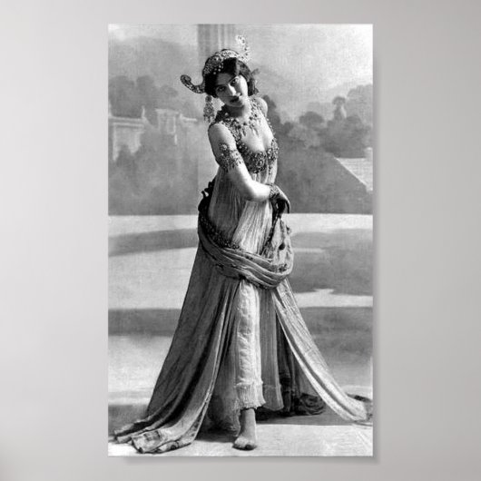 Mata Hari in Parijs - Margaretha Geertruida Poster (Voorkant)