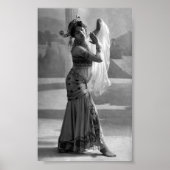 Mata Hari in Parijs - Margaretha Geertruida Poster (Voorkant)