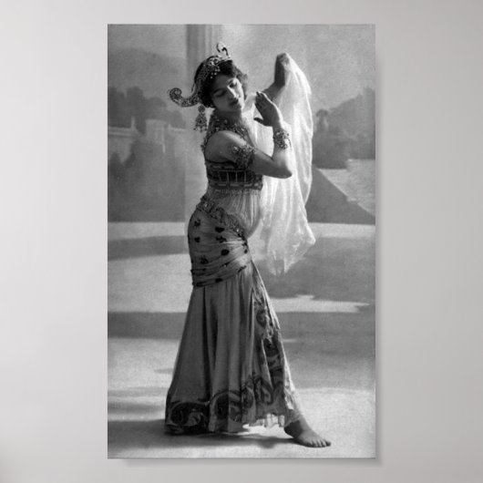 Mata Hari in Parijs - Margaretha Geertruida Poster (Voorkant)