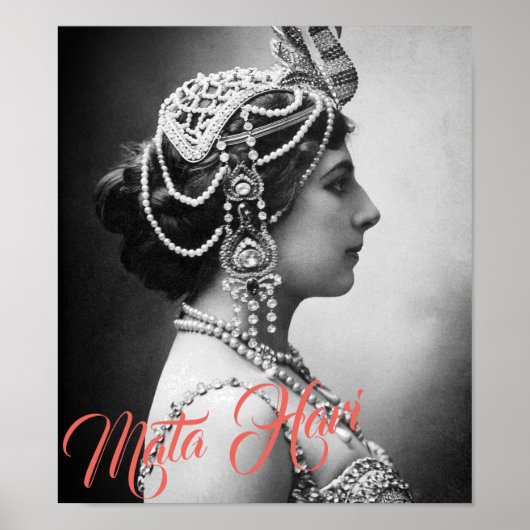 Mata Hari – Margaretha Geertruida  Poster (Voorkant)