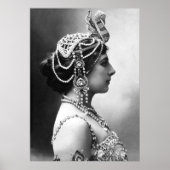 Mata Hari: "Mooie vrouw, gevaarlijke spion" Poster (Voorkant)