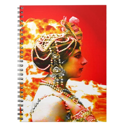 Mata Hari Notitieboek (Voorkant)