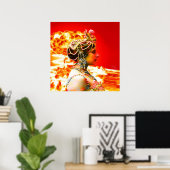 Mata Hari Poster (Thuiskantoor)