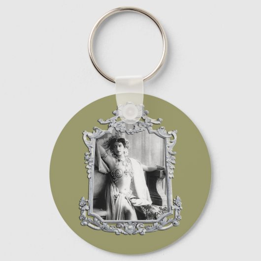 Mata Hari Sleutelhanger (Voorkant)