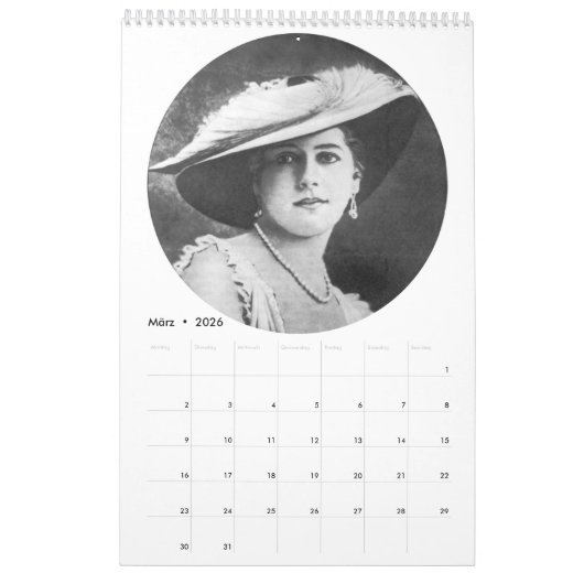 Mata Hari – Vintage Kalender (Mar 2026)