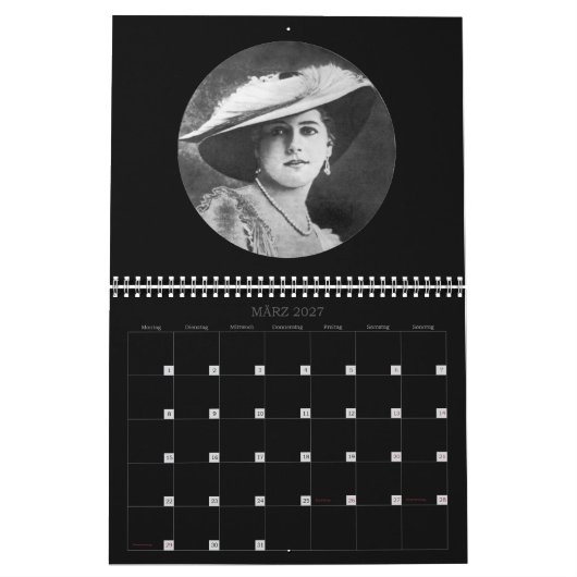 Mata Hari – Vintage  Kalender (Mar 2027)