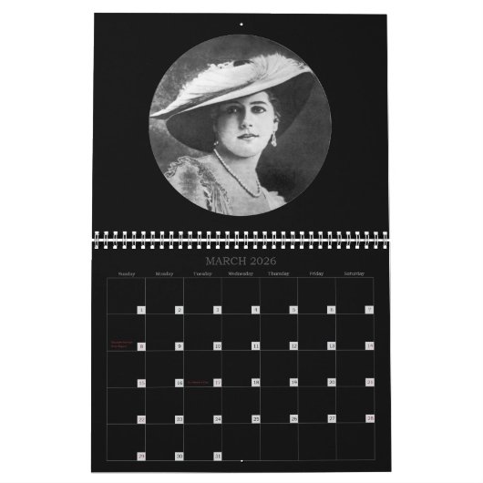 Mata Hari – Vintage  Kalender (Mar 2026)