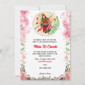 Mata Ki Chowki Goddess Durga Jagrata Uitnodiging (Voorkant)