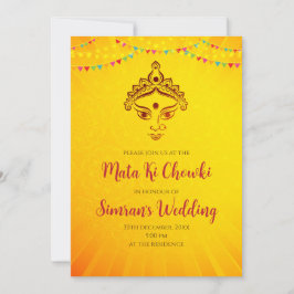 Mata ki Chowki nodigt uit tot Mata ka Jagrata uitn Kaart